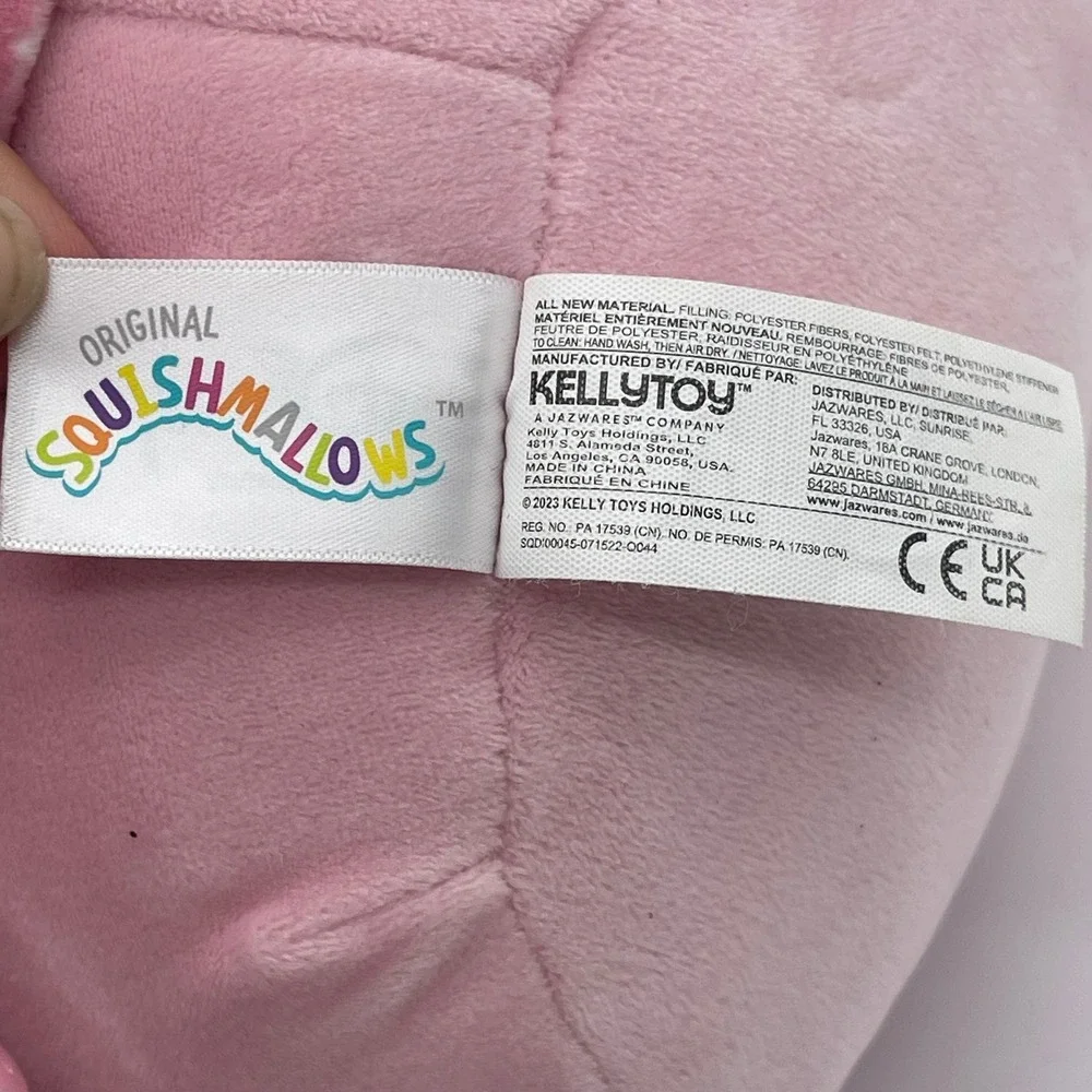 Disney Minnie Mouse Squishmallow SQD00045-071522-Q044 8 Inch Pink Heart Dress